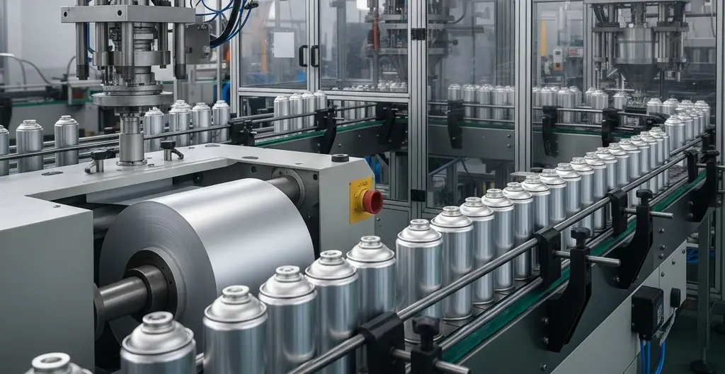 Fabricación de Latas para Aerosoles: La Ingeniería del Contenedor Perfecto
