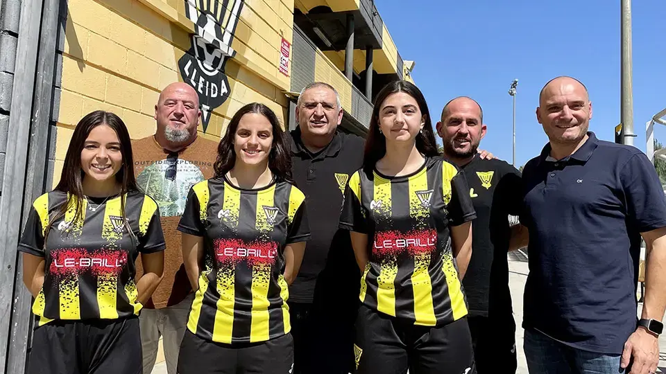 Le-Brill, nuevo patrocinador de los equipos femeninos del CF Pardinyes