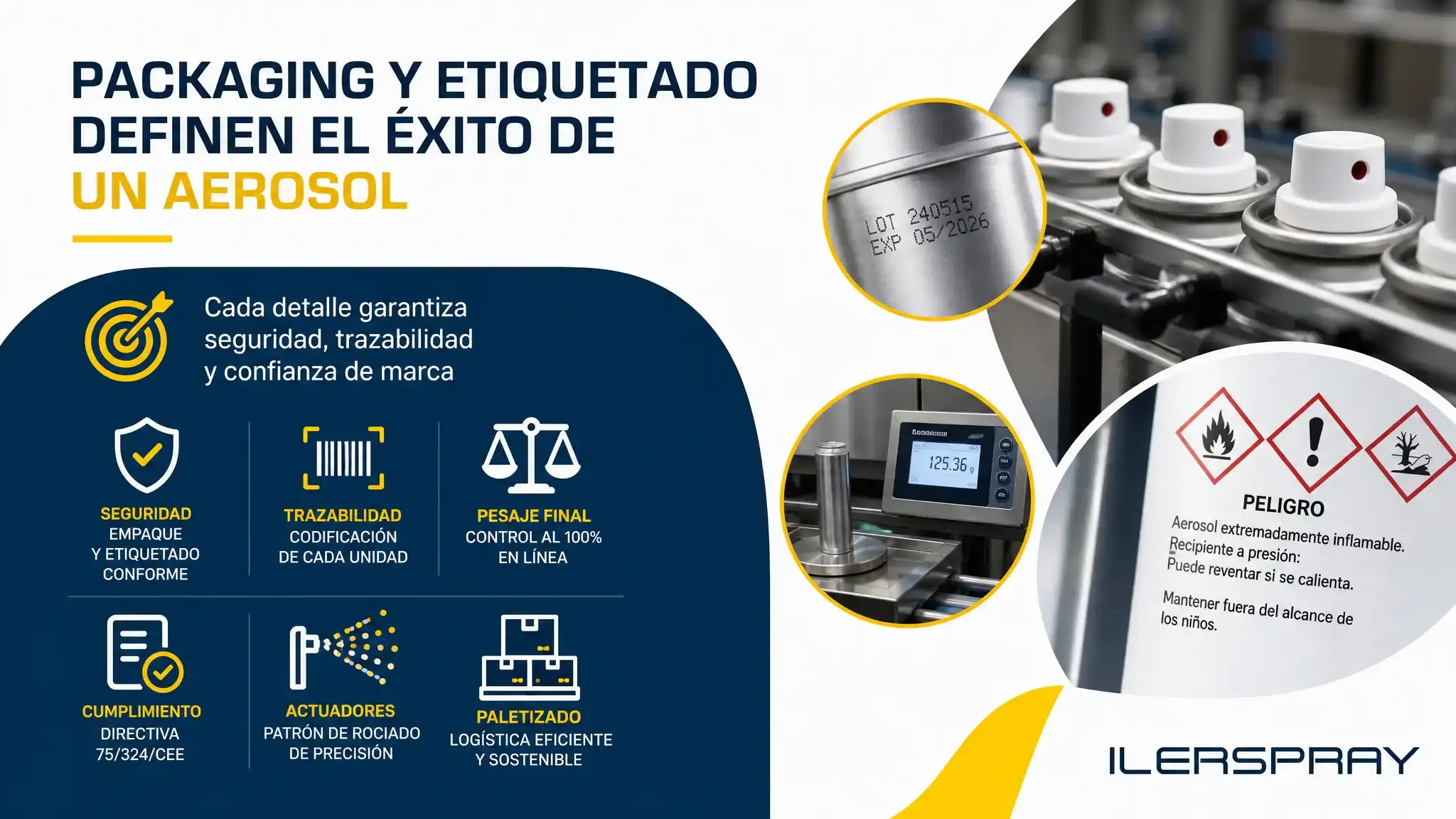 El Packaging y Etiquetado Definen el Éxito de un Aerosol