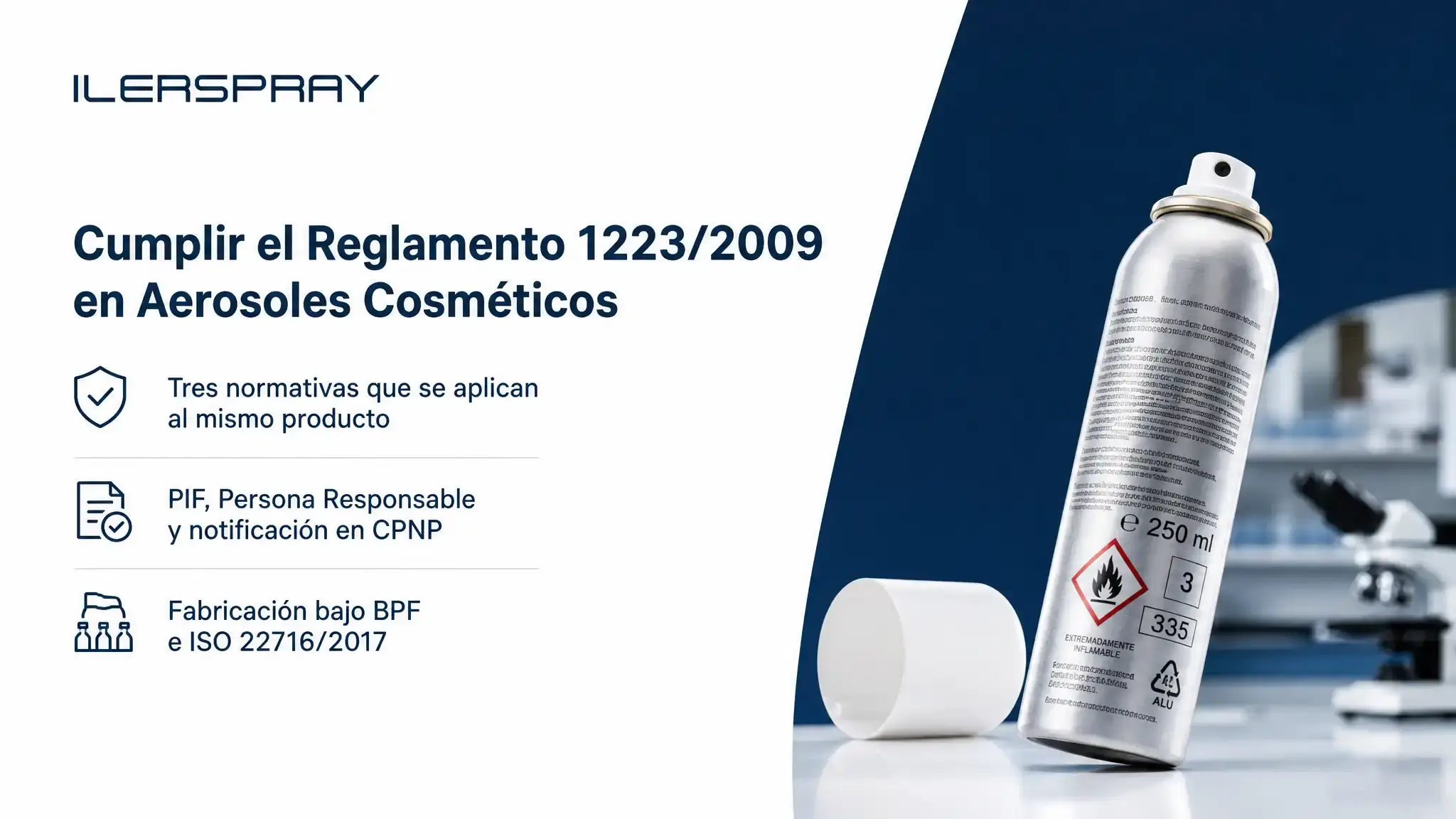 Cómo Cumplir el Reglamento 1223/2009 en Aerosoles Cosméticos